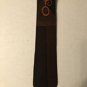 VERSACE MEN'S BLACK 100%SILK TIE  WIDTH: 3 5/8"  LENGTH: 60"  MADE IN ITALY